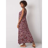 Factory Price Dress-TO-SK-1571.36P-burgundy | Shoptok.si