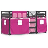  The living store pograd z zavesami roza 90x200 cm trdna borovina - pograd, (21491340) | Shoptok.si