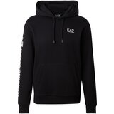 Ea7 Emporio Armani Majica črna / bela | Shoptok.si