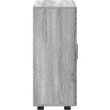 vidaXL kreveta sivi hrast sonoma 55.5 x 29 x 100 cm konstruirano drvo | shoptok.hr