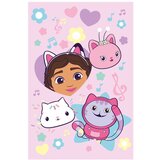 Jerry Fabrics Rožnata otroška odeja iz flisa 100x150 cm Gabby´s Dollhouse "Music" – | Shoptok.si