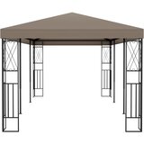  Sjenica od tkanine 6 x 3 m smeđe-siva | shoptok.hr