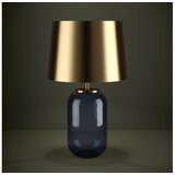 Eglo 390064 - Stona lampa CUITE 1xE27/40W/230V zlatna/plava | Eponuda.com