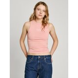 PepeJeans Top 'VIV' roza / bijela | shoptok.hr