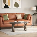  Noge za klub stolić 2 kom. Prirodni čelik 38 x (42-43,3) cm Čelik | shoptok.hr