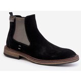 Big Star Suede Chelsea Boots Men Big Star Cene