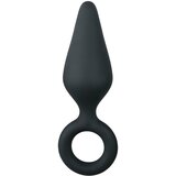 EasyToys - Anal Collection Črn analni čep z obročkom - majhen | Shoptok.si