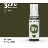 AK Interactive NATO Green 17ml - 3rd Gen Akrilna Boja AK11358 | Eponuda.com