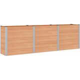 vidaXL Vrtna visoka greda Rjava 300 x 50 x 91 cm, (5000287728) Cene