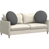  Jastučići za sjedenje 2 pcs Tamno siva Ø60 x 21 cm tkanina | shoptok.hr