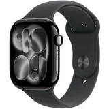 Watch Serija 11 GPS 46mm S/M Crna MEUW4ZR/A Aluminijsko kucište Sport narukvica Crna