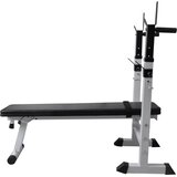 Fitness klupa za vježbanje ravna za utege | shoptok.hr