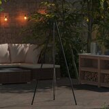  Tripod za logorsku vatru Crna 92 x 92 x 151,5 cm Čelik | shoptok.hr