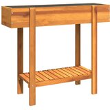 Povišena vrtna gredica 90x30x75 cm od masivnog bagremovog drva | shoptok.hr
