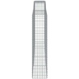  Lučne gabionske košare 2 kom 400x50x200/220cm pocinčano željezo | shoptok.hr