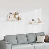  Plutajuće zidne police 2 kom bijele 90 x 23,5 x 3,8 cm MDF | Eponuda.com