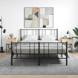  Noćni ormarići 2 kom crni 40 x 35 x 47,5 cm konstruirano drvo | shoptok.hr