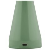 Leitmotiv Zelena LED zatemnitvena namizna svetilka s kovinskim senčilom (višina 20,5 cm) Rachel – | Shoptok.si
