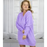 Pri Fluffy sweater knit dress neckline FUZZYVIBE | shoptok.hr