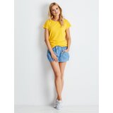 BASIC Feel Good T-shirt-RV-BZ-4622.17-dark yellow | Shoptok.si