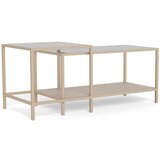 Actona sive jeklene mizice v kompletu 2 ks 50x90 cm seaford – | Shoptok.si