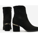 Resti Black women's boots on a post Estrate | Shoptok.si