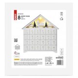 Emos LED adventski kalendar 8xLED/2xAA bela | Eponuda.com