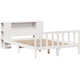  s regalom z knjige bez madraca bijeli 140x190cm borovina | shoptok.hr