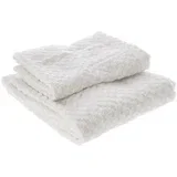 Set brisača Travis 56x36 in 96x53cm / 2 kos / bela / bombaž, (5000199801)