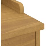  Klupa za predsoblje SANDNES 45x40x50 cm od masivne borovine Smeđa | shoptok.hr
