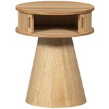 WOOOD Noćni ormarić u dekoru bora u prirodnoj boji Karri – | shoptok.hr