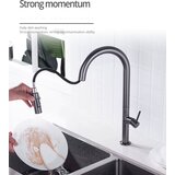 ELITE EDITION Kuhinjska armatura z izvlečno prho KF1210, krom ali črna | Shoptok.si