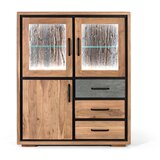 GINER Y COLOMER Ročno izdelana kredenca iz akacijevega lesa 110 cm, (22147793) | Shoptok.si