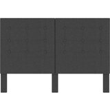  Posteljno vzglavje temno sivo blago 140x200 cm, (20647922) | Shoptok.si