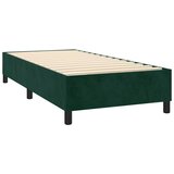 Box spring krevet s madracem tamnozeleni 80 x 200 cm baršunasti | shoptok.hr