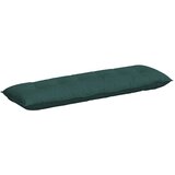 vidaXL Poglavni vzglavnik Temno zelena 160 x 19 x 50 cm blago, (5000278489) Cene