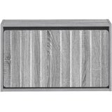  Ormar za cipele na zidu ZWOLLE 71 x 17 x 43 cm Siva Sonoma - Siva Sonoma | shoptok.hr