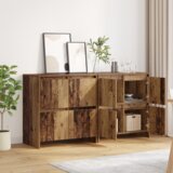  Stranske omare 2 pcs Star les 70 x 41 x 75 cm Konstruiran les, (5000217324) | Shoptok.si