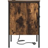  Noćni ormar Dimljeni hrast 42 x 41 x 61 cm Konstruirano drvo | shoptok.hr
