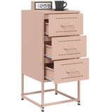  Noćni ormarići 2 kom ružičasti 36 x 39 x 78 cm čelični | Eponuda.com