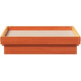 LED okvir kreveta voštano smeđi 75 x 190 cm od masivne borovine | Eponuda.com