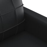  3-dijelni set sofa s jastucima crna od umjetne kože | shoptok.hr