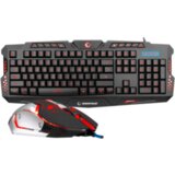  Tastatura + miš gaming RAMPAGE KM-R77 black USB LED US Layout multimedia | Eponuda.ba