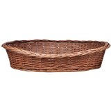 vidaXL košara za psa / krevet za ljubimce od vrbe prirodna boja 90 cm | shoptok.hr