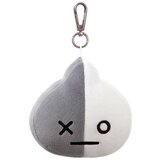 Aura Uradno blago AURORA BT21, plišast obesek za ključe, 61339, siva in bela, ena velikost, (20875168) | Shoptok.si