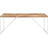  Jedilna miza 180x90x76 cm trden akacijev in mangov les, (20713827) | Shoptok.si