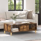  Kava Stol Dimljeni hrast 102 x 55 x 35 cm Konstruirano drvo | Eponuda.ba