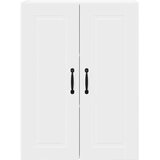 vidaXL Stenska kuhinjska omarica Bela 60 x 31 x 80 cm Konstruiran les | Shoptok.si