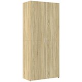Ormarić za pohranu boja hrasta sonome 80 x 42,5 x 225 cm drveni | shoptok.hr