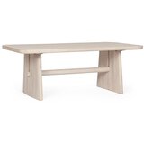 BIZZOTTO Stolić za kavu od masivnog manga u svijetloj prirodnoj boji 60x110 cm Elisheva – Cijene